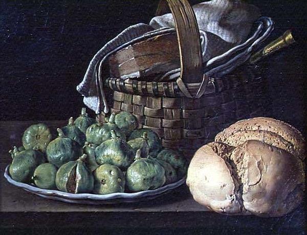 Luis Egidio Melendez Still Life With Figs oil painting picture